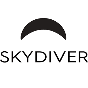 Logotipo Skydiver